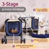 PetLuv 3-in-1 Premium Pet Stroller